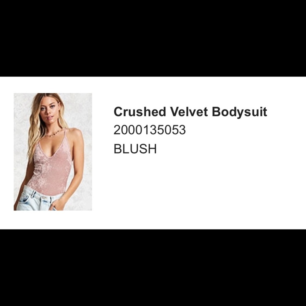 💕Velvet BodySuit